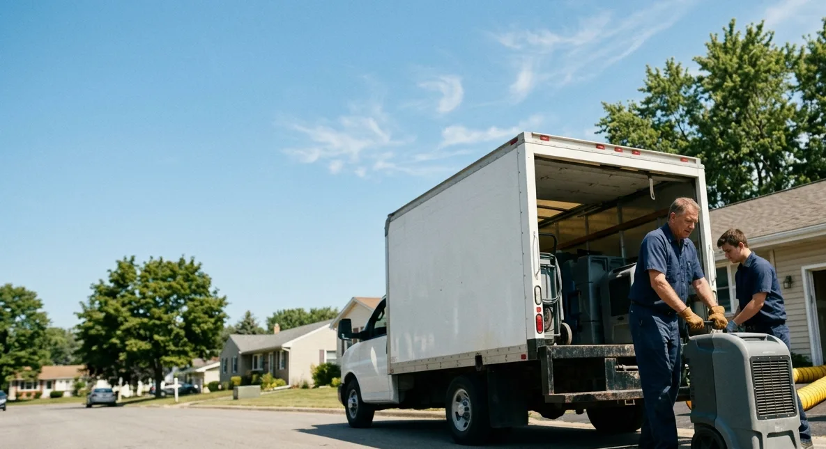 Water Damage Cleanup in Robertsville, OH near me